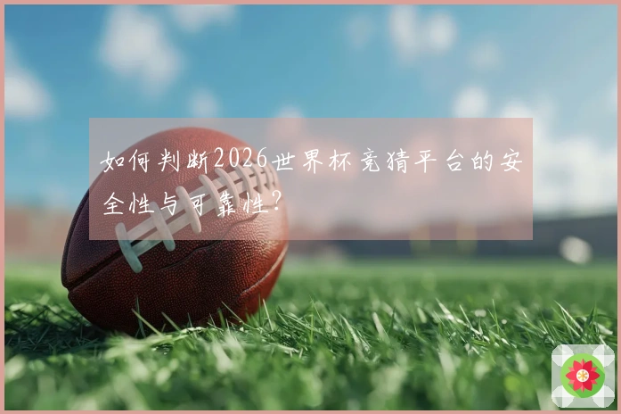 如何判断2026世界杯竞猜平台的安全性与可靠性？