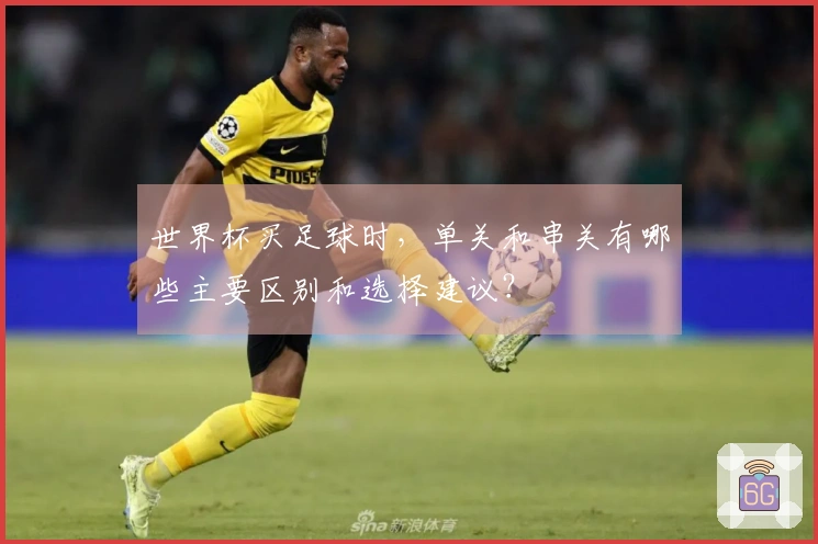 世界杯买足球时，单关和串关有哪些主要区别和选择建议？